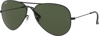 Ray-Ban Aviator Large Metal II Zonnebril - unisex - Zonnebrillen - Zwart - 62 MM - Accessoires