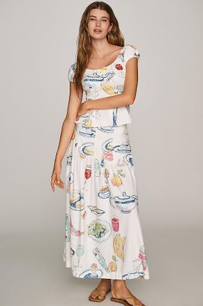 Lisa Says Gah Penny Midi Skirt