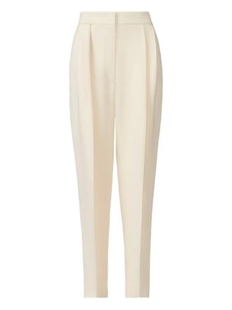 Fabiana Filippi Cady pleated-front trousers - Neutrals