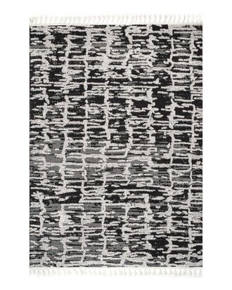 nuLOOM Nuloom Cosette Abstract High Low Textured Tassel Rug