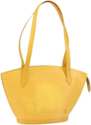 Louis Vuitton Pre-owned Handbags, female, Yellow, Size: ONE SIZE Pre-owned Vintage Handbag