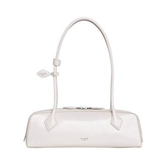 Alaia Le Teckel Medium Bag - female - Ala&iuml;a - Handbags - White - ONE SIZE - Bags