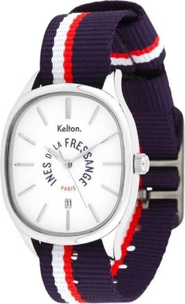 Ines De La Fressange Grande Colorama Sport Navy - unisex - Horloges - Blauw - ONE Size - Accessoires
