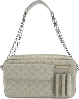 Louis Vuitton Pre-owned Shoulder Bags, female, Gray, Size: ONE SIZE Pre-owned McKenna Shoulder Bag