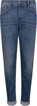 Dondup Icon Jeans - Heren - Loose Fit Jeans - Blauw - W34 - Katoen - Jeans