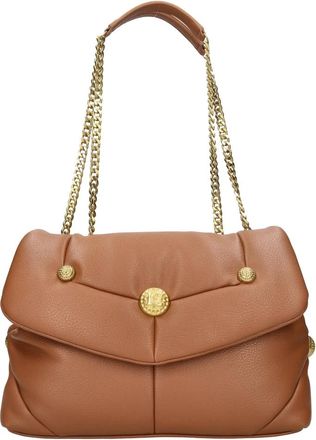 La Carrie Tassen.. Bruin - Dames - Schoudertassen - Bruin - ONE Size - Leer - Tassen