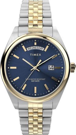 Timex Legacy Mens Multicolour Watch TW2W42600 - Silver & Gold Stainless Steel - One Size