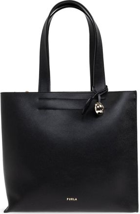 Furla Divide Medium Bag - Dames - Shoppers - Zwart - ONE Size - Leer - Tassen