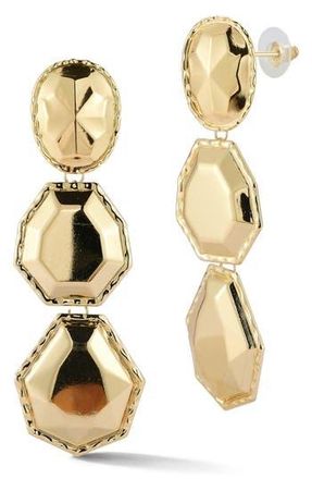 Sphera Milano Geometric Drop Earrings in Gold at Nordstrom Rack