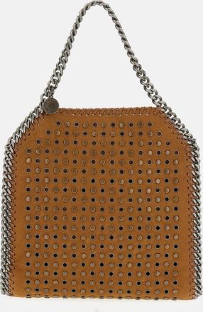 Stella McCartney Borsa Mini Falabella In Alter Suede Con Borchie