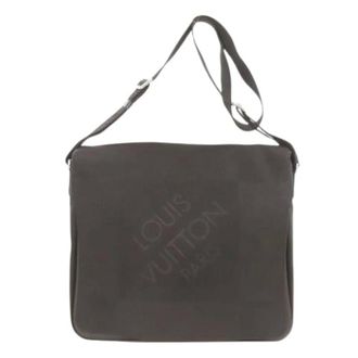 Louis Vuitton Pre-owned Cross Body Bags, female, Black, Size: ONE SIZE Pre-owned Damier Geant Shoulder Bag