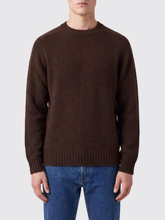 Sebago Maglia girocollo in 100% lana con bordi a costine