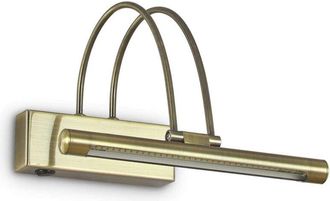 Ideal Lux Bow - Aplique Led Para Cuadro Peque&ntilde;o Lat&oacute;n Antiguo - Ideal Lux