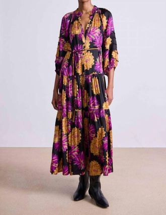 Apiece Apart Womens Noto Maxi Dress In Multi