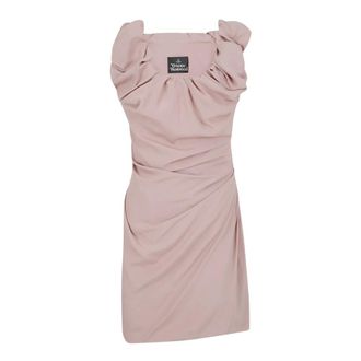 Vivienne Westwood Ginnie Amber Mini Dress - female - Vivienne Westwood - Party Dresses - Pink - XS - Dresses