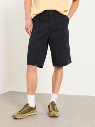 Fat Face FatFace Pascal Washed Black Utility Shorts
