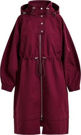 Essentiel Impermeabile con coulisse - Rosso