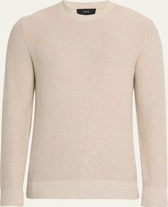 Vince Mens Geometric Jacquard Sweater