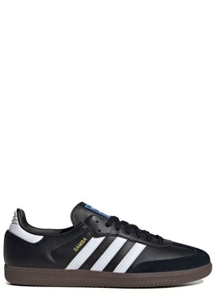 adidas Samba OG Leather Sneakers - Black - 8 (IT42 / UK8)