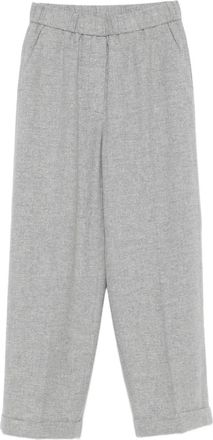 PESERICO Pantaloni con vita elasticizzata - Grigio