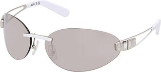 GCDS GD0032 24C Womens Sunglasses White Size 72
