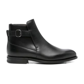 Churchs Monk Strap Leren Enkellaarzen - Heren - Schoenen - Zwart - Maat: 43 EU Leer