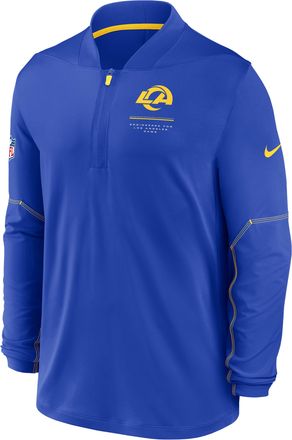 Nike Los Angeles Rams Sideline Nike Mens Dri-FIT NFL 1/2-Zip Top in Blue | 03BA945Z9X-EKU