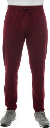 Kiton Kasjmier trekkoord sweatbroek - Heren - Slim Fit Broeken - Rood - XL - Kasjmier - Broeken
