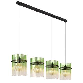 Globo Lighting L&aacute;mpara Colgante - Gorley - Verde - Vidrio - Gran L&aacute;mpara