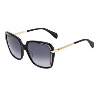 Rag & Bone Womens Gradient Square Sunglasses In Grey