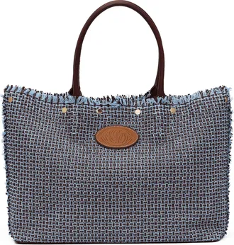 Hammitt Hammitt Olympia Tote Blueberry Sorbet Gold