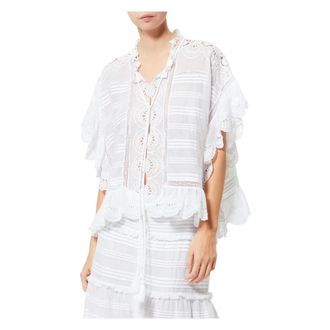 Isabel Marant Payton-Gb Blouse - female - Marant &eacute;toile - Blouses - White - S - Blouses & Shirts