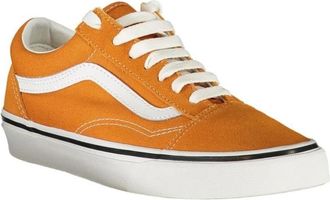 Vans Iconische Casual Sneakers Oranje Statement - Dames - Sneakers - Oranje - 36 EU - Leer - Schoenen