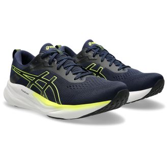 Asics Laufschuh ASICS GEL-FLUX 8, Herren, Gr. 42,5, schwarz (midnight, schwarz), Textil, Schuhe Laufschuh