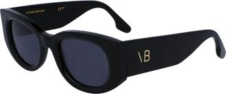 Victoria Beckham Black Acetate Womens Sunglasses