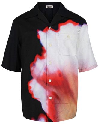 Alexander McQueen Alexander Mcqueen Solarized Hawaiian Shirt