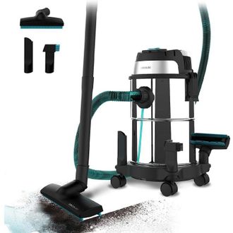 Cecotec Cecotec - Aspirador En Seco Y H&uacute;medo Conga Rockstar Wet & Dry Steel