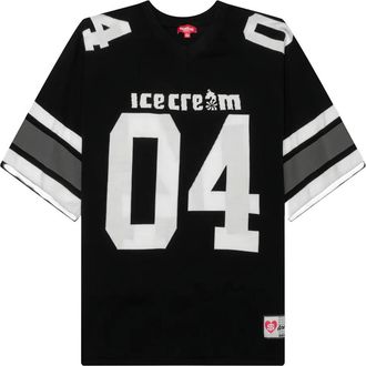 Icecream Touch Down T-shirt met korte mouwen - Zwart