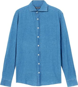 Brooks Brothers Camicia denim - Blu