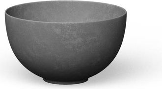 Looox Ceramic raw Sink Small Waskom / fontein 23cm zwart