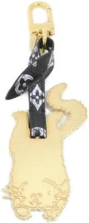 Louis Vuitton Pre-owned Accessories, female, Beige, Size: ONE SIZE Pre-owned Canvas Key-holder