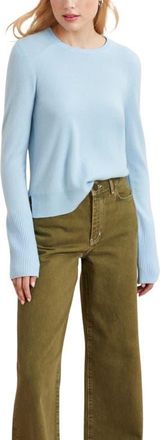 La Ligne Solid Lean Lines Sweater in Light Blue at Nordstrom, Size X-Large
