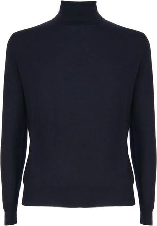 Loro Piana roll neck jumper - Blauw
