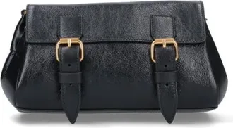 Dries Van Noten Leather Shoulder Bag