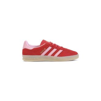adidas Zapatillas Bajas Gazelle Indoor de Ante - Shoes - Mujer - Rojo - 38 1/2 EU
