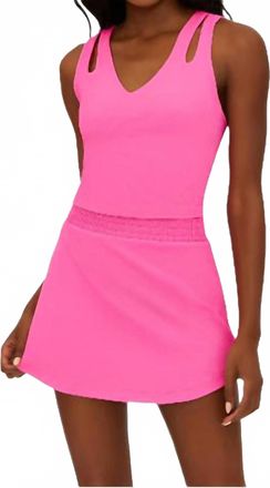 Beach Riot Evelina Tank Top In Strawberry