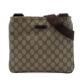 Gucci Vintage, unisex, Bruin, ONE Size, Pre-owned Crossbody Bag