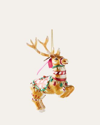 Jay Strongwater Donner Christmas Ornament