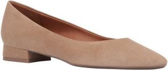 Aquatalia Penina WeatherproofFlat in Champagne at Nordstrom, Size 7.5