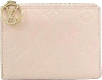 Louis Vuitton Pre-owned Wallets, female, Pink, Size: ONE SIZE Pre-owned Bi-fold Wallet